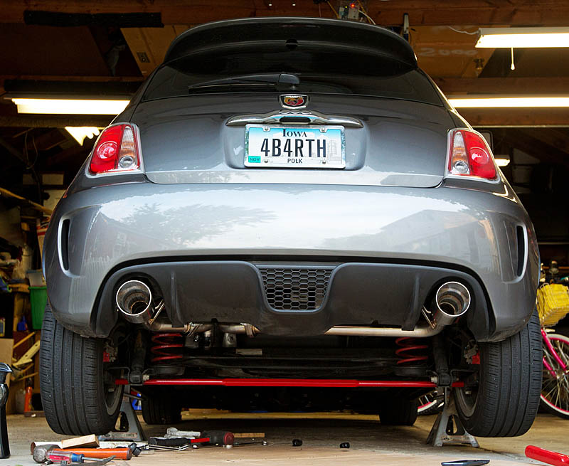 MPX Exhaust Installed