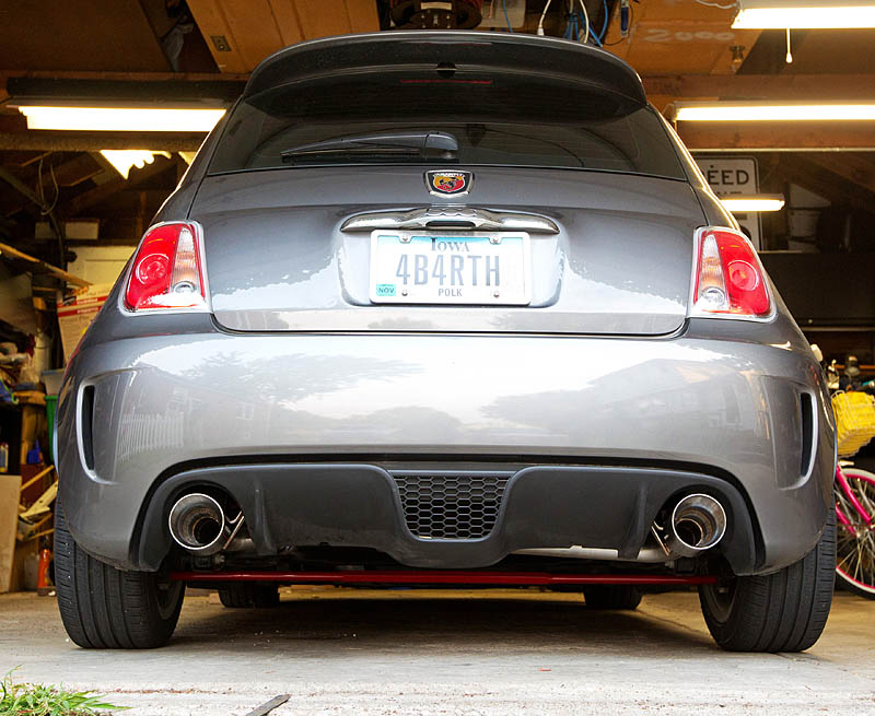 MPX exhaust installed and back on the ground