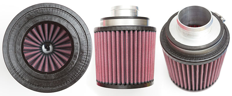 K&N Filter with venturi